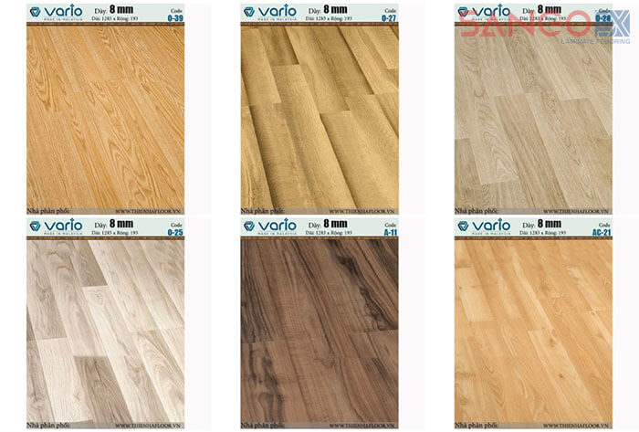 Sàn gỗ Vario nhập khẩu Malaysia
