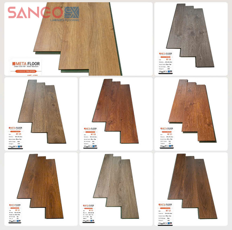 Bảng mẫu sàn gỗ MetaFloor