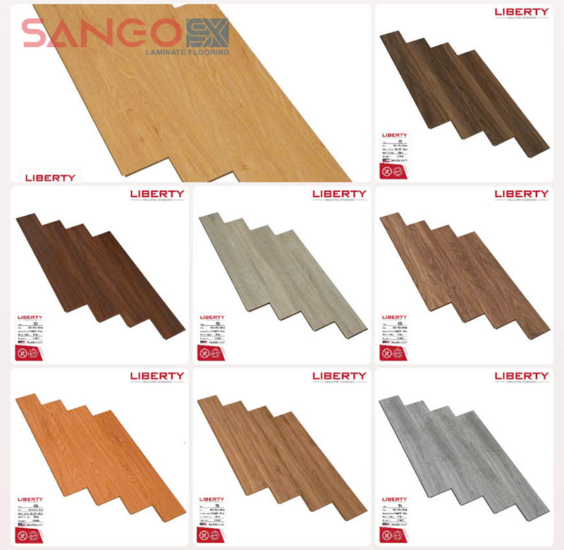 Sàn gỗ công nghiệp Liberty sản xuất tại Việt Nam